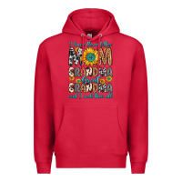 Cardinal i have three tittles mom grandma great grandma Premium Hoodie - Zillion Design Studio