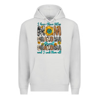 Dove Grey i have three tittles mom grandma great grandma Premium Hoodie - Zillion Design Studio