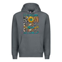 Rock i have three tittles mom grandma great grandma Premium Hoodie - Zillion Design Studio