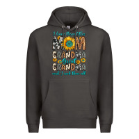 Smoke i have three tittles mom grandma great grandma Premium Hoodie - Zillion Design Studio