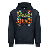 Navy be the reason someone smiles today Urban Hoodie - MaliasSmallBusiness