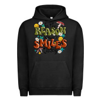 Pigment Black be the reason someone smiles today Urban Hoodie - MaliasSmallBusiness