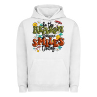 Pigment Lunar Rock be the reason someone smiles today Urban Hoodie - MaliasSmallBusiness