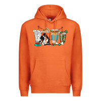 Carrot alaskan border collie dog coffee cups Premium Hoodie - texasbilliewilder