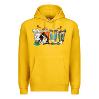 Lemon alaskan border collie dog coffee cups Premium Hoodie - texasbilliewilder