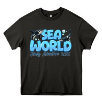 Asphalt Sea World Family Adventure 2025 Heavy Core Tee - CowhideDigitalArt