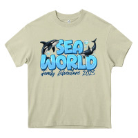Mossy Sea World Family Adventure 2025 Heavy Core Tee - CowhideDigitalArt