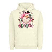 Pink Santa 'tis The Season Urban Hoodie | Teevron