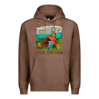 Chestnut ain t no doubt i love this land Premium Hoodie - texasbilliewilder
