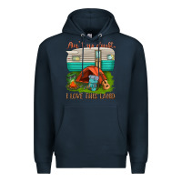 Navy ain t no doubt i love this land Premium Hoodie - texasbilliewilder