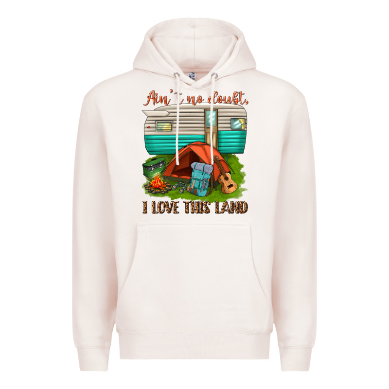 Ain T No Doubt I Love This Land Premium Hoodie by texasbilliewilder | Teevron