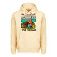 Pina Colada ain t no doubt i love this land Premium Hoodie - texasbilliewilder