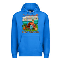 True Royal ain t no doubt i love this land Premium Hoodie - texasbilliewilder