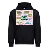 Black daily bible affirmations Urban Hoodie - MaliasSmallBusiness