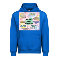 Cobalt daily bible affirmations Urban Hoodie - MaliasSmallBusiness
