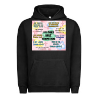 Pigment Black daily bible affirmations Urban Hoodie - MaliasSmallBusiness