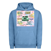Pigment Pebble Blue daily bible affirmations Urban Hoodie - MaliasSmallBusiness