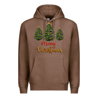 Chestnut merry christmas trees Premium Hoodie - RanaPortraitStore