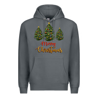 Rock merry christmas trees Premium Hoodie - RanaPortraitStore