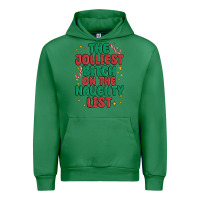 Emerald the jolliest bitch on the naughty list Urban Hoodie - MaliasSmallBusiness