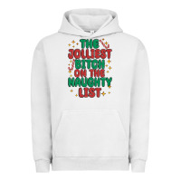Pigment Lunar Rock the jolliest bitch on the naughty list Urban Hoodie - MaliasSmallBusiness