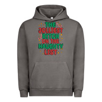 Pigment Tornado the jolliest bitch on the naughty list Urban Hoodie - MaliasSmallBusiness