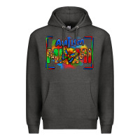 Charcoal Heather autism mimi Premium Hoodie - Zillion Design Studio