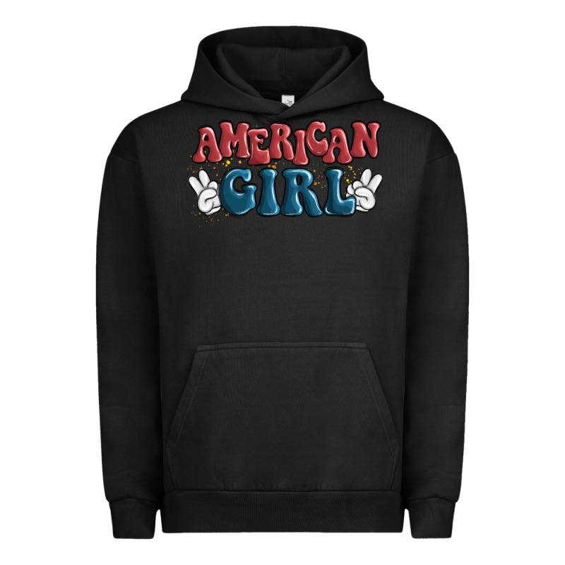 American Girl Urban Hoodie by MaliasSmallBusiness | Teevron