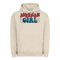 Pigment French Oak american girl Urban Hoodie - MaliasSmallBusiness