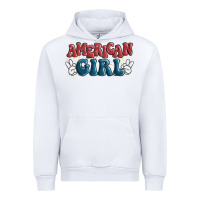 White american girl Urban Hoodie - MaliasSmallBusiness