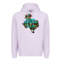 Lilac Merry Christmas Texas Map Premium Hoodie - RanaPortraitStore
