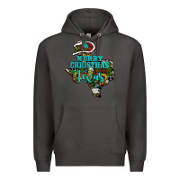 Smoke Merry Christmas Texas Map Premium Hoodie - RanaPortraitStore
