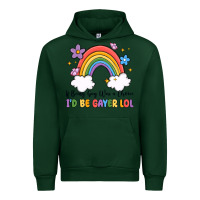 Forest Green if being gay was a choice i'd be gayer lol Urban Hoodie - MaliasSmallBusiness