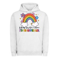 Pigment Lunar Rock if being gay was a choice i'd be gayer lol Urban Hoodie - MaliasSmallBusiness