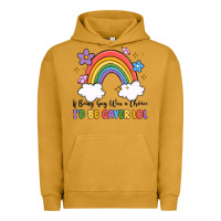 Pigment Peanut Butter if being gay was a choice i'd be gayer lol Urban Hoodie - MaliasSmallBusiness