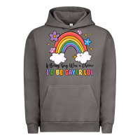 Pigment Tornado if being gay was a choice i'd be gayer lol Urban Hoodie - MaliasSmallBusiness