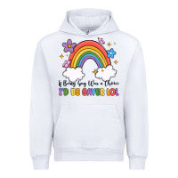 White if being gay was a choice i'd be gayer lol Urban Hoodie - MaliasSmallBusiness