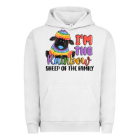 Pigment Lunar Rock i'm the rainbow sheep of the family Urban Hoodie - MaliasSmallBusiness
