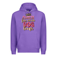 Purple fiancée fur mom dog lover Premium Hoodie - Zillion Design Studio
