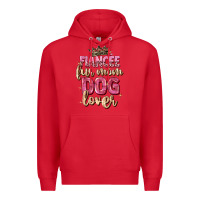 Red fiancée fur mom dog lover Premium Hoodie - Zillion Design Studio