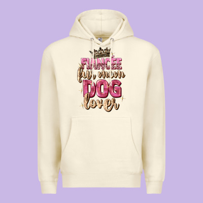 Fiancée Fur Mom Dog Lover Premium Hoodie Designed By Zillion Design Studio
