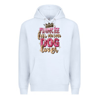 White fiancée fur mom dog lover Premium Hoodie - Zillion Design Studio