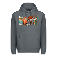 Rock alaskan husky dog coffee cups Premium Hoodie - texasbilliewilder