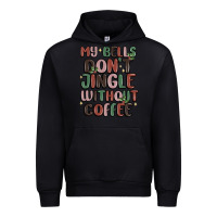 Black my bells don't jingle without coffee Urban Hoodie - MaliasSmallBusiness