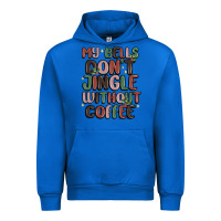 Cobalt my bells don't jingle without coffee Urban Hoodie - MaliasSmallBusiness