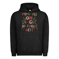 Pigment Black my bells don't jingle without coffee Urban Hoodie - MaliasSmallBusiness
