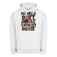 Pigment Lunar Rock my bells don't jingle without coffee Urban Hoodie - MaliasSmallBusiness