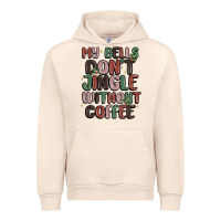 Sandshell my bells don't jingle without coffee Urban Hoodie - MaliasSmallBusiness
