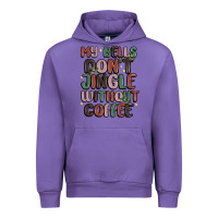 Tulip my bells don't jingle without coffee Urban Hoodie - MaliasSmallBusiness
