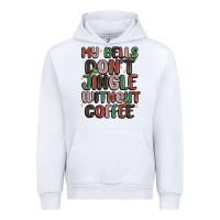 White my bells don't jingle without coffee Urban Hoodie - MaliasSmallBusiness